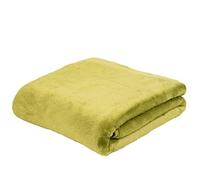 Gözze - Manta de Salón Sensación Cachemira Premium, 500 g/m², 180 x 220 cm - Verde lima
