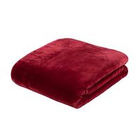 Gözze - Manta de Salón Sensación Cachemira Premium, 500 g/m², 220 x 240 cm - Rojo