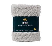 Gözze Reno Manta Viva, Microfibra de poliéster, Plata, 150x200 cm