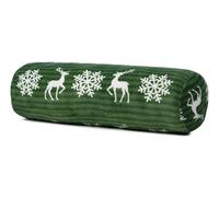 Gözze Scandic Rollo de cojín, Microfibra de poliéster, Verde, 60x20 cm