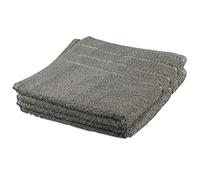 Gözze - Set de toallas de mano, 4 unidades, Berlin, Algodón, 50 x 100 cm - Marrón Topo