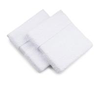 Gözze - Toalla de mano New York, Set de 2, Suave y absorbente, Algodón, 50 x 100 cm - Blanco