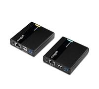 gofanco KVMHDExt70 - Conversor KVM HDMI USB (1080p, Cable de hasta 70 m, 2 Puertos USB 2.0, latencia Cero)