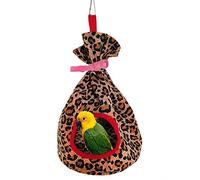 Gofeibao Jaulas para Agapornis Cama Conejo Cálido Nido de Pájaro Aves de la Hamaca Nido de Pájaro Colgante Choza para Loro, periquitos, periquitos, cacharros 1