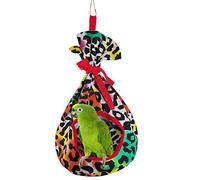 Gofeibao Jaulas para Agapornis Cama Conejo Cálido Nido de Pájaro Aves de la Hamaca Nido de Pájaro Colgante Choza para Loro, periquitos, periquitos, cacharros 2