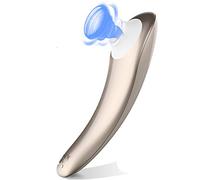 Gofeibao Succionador de Clítoris Succionador Vibrador de succión del clítoris G Spot Juguete Vibrante Mujeres Sexo Bala Vibrante Juguete Gold