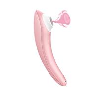 Gofeibao Succionador de Clítoris Succionador Vibrador de succión del clítoris G Spot Juguete Vibrante Mujeres Sexo Bala Vibrante Juguete Pink