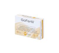 GoFertil® Fertilidad Masculina - Complemento Alimenticio con L-Carnitina, L-Arginina, Coenzima Q10, Zinc, Selenio y Glutatión - Apoyo Natural para Esperma, Libido y Vitalidad Masculina