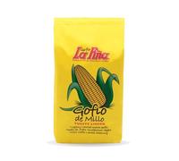 Gofio de Millo La Piña 1kg Harina de Maíz Tostado 100% Natural, Tueste Ligero Rico en Fibra, Vitaminas y Minerales Energía Sostenida, Desayuno Saludable Tradicional