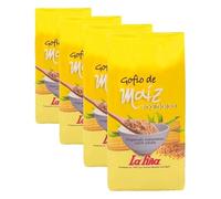 Gofio La Piña - Gofio Maiz Ecologico 500g | Producto Natural | Fuente de Proteínas Vegetales | Rico en Minerales | Aporte de Energía | Efecto Saciante | Ayuda a Controlar la Glucosa (Paquete de 4)