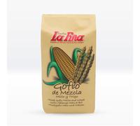 Gofio La Piña Mezcla 500g | Gofio Canario de Millo (Maíz) y Trigo Tostado | Fuente Natural de Fibra y Proteínas Vegetales | Rico en Minerales | Ideal para Desayunos y Recetas Tradicionales