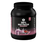 GoFitness Nutrition - 100% Whey Protein - 2200 g - Sabor Fresa, Proteína Ultrapura, Recuperación Rápida, Energía Sostenida
