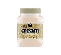GoFitness Nutrition - Protein Cream - 330 g - Sabor White Chocolate, Crema Proteica, Bajo Azúcar, Ideal para Untar y Recuperación