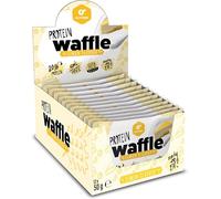 GoFitness Nutrition - Protein Waffle - 12-Pack - Sabor Lemon, Gofres Proteicos Suaves, Fuente de Energía, Snack Saludable
