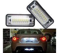 GOFORJUMP 2 PCS/Set GT 86 LED Matrícula Lámpara de luz Placa de matrícula Trasera Número de Registro para T/oyota 86 GT86 FT86 BRZ Scion FR-S
