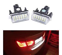 GOFORJUMP 2pcs Error Libre de la Placa de la matrícula del Coche Enciende el número de lámparas LED 12V para T/oyota C/orolla C/Amry Y/aris P/rius V/itz A/vensis