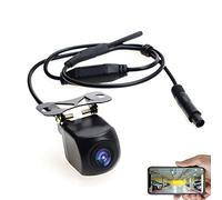 GOFORJUMP Cámara de Marcha atrás WiFi Cámara de visión Trasera para Coche 12V Mini Cuerpo Tacógrafo a Prueba de Agua para iPhone y Android