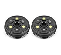 Gofotu 2 pesas de golf compatibles con putter Cobra King Vintage Sport/Nova/Stingray/Torino/Cuda 5g/10g/15g/20g/25g/30g Elección uno (35g)