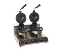 Gofre Para Hamburguesas MáQuina Para Hacer SáNdwiches, Prensa Para SáNdwiches De Uso DoméStico Y Comercial, Prensa EléCtrica Antiadherente,Temperatura Ajustable 50~300°C,SartéN Antiadherente(Dual)