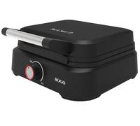 Sogo SS-7235 Gofrera Doble 1500W Negro