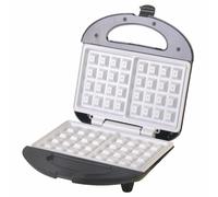 Gofrera 2 Gofres Belgas Planca Cerámicas Acero Inoxi. Automática Camry CR3019