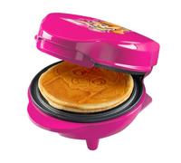 Gofrera de Paw Patrol Mini Gofrera con placa especial "Skye", tamaño gofre: Ø 10 cm, tamaño ideal para niños, para cumpleaños o como regalo, producto oficial de color rosa