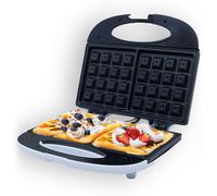 Gofrera Eléctrica para 2 gofres Belgas gruesos, placas antiadherente, Automática