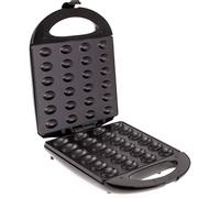 Gofrera Hornillo Eléctrico para Pastas de , Oreshki Rellenas , 24 Mitades de Galletas Horneadas en , Placas Antiadherentes, Nut Maker, 1600W