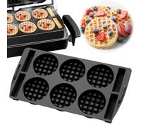 Gofrera para Tefal OptiGrill XL, 4 en 1 XL, 2 en 1 XL, Elite XL, Plus XL, Elite Plus XL, bandeja de silicona para gofres belgas, bandeja de horno reutilizable, compatible con accesorios Optigrill