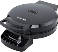 Gofrera Steba para 5 gofres en forma de corazón, Óptimo dorado y horneado bajo en grasas gracias al revestimiento antiadherente, Mango con aislamiento térmico y fácil limpieza. WE 1