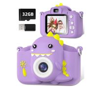 Gofunly Camara Fotos Infantil Niños con 32G Tarjeta & 2,0" HD Pantalla | 1080P Cámara Digital con Selfie, Video Camara de Fotos Infantil, Navidad y Cumpleaños Regalos para Niños y Niñas 3 a 12 Años