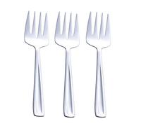 GoGeiLi Juego de tenedores grandes de acero inoxidable para servir, 24,1 cm tenedores grandes para servir para fiestas, banquetes, buffets, aptos para lavavajillas, 3 piezas