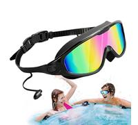 Goggles de natación genéricos para adultos - de natación antiniebla, correa ajustable de protección UV, diseño cómodo de fuga, lente clara gran angular | de pl