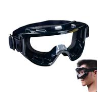 Goggles de seguridad genérica, Eye Protection, Scratch-Resistant Eyewear, Dust Proof Work Glasses, Over Eyeglasses Protective Gear for Men in Construction Environments Black