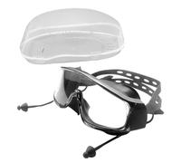 Goggles Swimming Generic With Earplugs, Anti-Fog Pool Glasses, Wide-View Water Sports Eyewear, 6,30 X 2,24 in Cómodo Swim Gear With Built-In Earplugs For Adults And Children