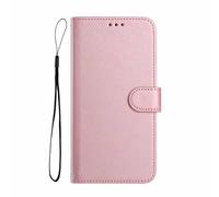 GOGME Funda Billetera Diseño Clásico para ZTE Blade V80 Design/V80 Vita/Nubia V80 Design, Cierre Magnético con Bloqueo RFID, Carcasa Antigolpes, Flip Cover con Soporte - Rosa