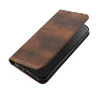 GOGME Funda Carcasa para Motorola Moto Edge 70 5G / X70 Air, Funda Cuero con Ranuras Tarjetas & Soporte - Cobertura Total Cierre Magnético - Marrón