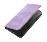 GOGME Funda Carcasa para Oukitel C62 / C62 Pro, Funda Cuero con Ranuras Tarjetas & Soporte - Cobertura Total Cierre Magnético - Morado