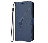 GOGME Funda con Cierre Magnético para ZTE Nubia Red Magic 10 Pro/Magic 10 Pro+ - Carcasa Función Billetera, Soporte Multiángulo y Protección Completa - Azul