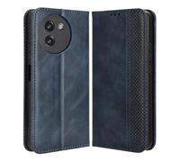 GOGME Funda para DOOGEE Note 59 / Note 59 Pro, Carcasa con [Ranuras para Tarjetas] [Soporte Plegable] Magnético Premium TPU/PU Cuero Flip Folio Case Cover. Azul