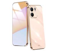 GOGME Funda para OPPO A5X 4G / 5G, Robusta TPU Anti-arañazos y Antideslizante Protectora Carcasa Bumper, a Prueba de Caídas y a Prueba de Golpes. Rosado