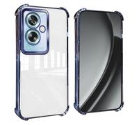 GOGME Funda para OPPO A79 5G Esquinas Reforzadas con Protector Cámara Carcasa/TPU Anti - Arañazos Antigolpes Suave Clara Design - Azul