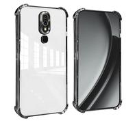 GOGME Funda para OPPO A9 2020 / A5 2020 Esquinas Reforzadas con Protector Cámara Carcasa/TPU Anti - Arañazos Antigolpes Suave Clara Design - Negro