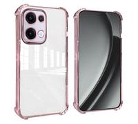 GOGME Funda para OPPO Reno 13 (Reno13) 5G Esquinas Reforzadas con Protector Cámara Carcasa/TPU Anti - Arañazos Antigolpes Suave Clara Design - Rojo