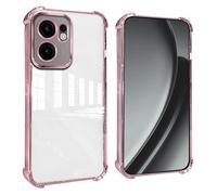 GOGME Funda para OPPO Reno 13F /Reno 13FS Esquinas Reforzadas con Protector Cámara Carcasa/TPU Anti - Arañazos Antigolpes Suave Clara Design - Rojo