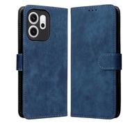 GOGME Funda para OPPO Reno 14F 5G/4G | Reno 14 FS 5G/4G, Carcasa Billetera de Cuero con Ranuras para Tarjetas, Case Antigolpes y Protección RFID - Azul