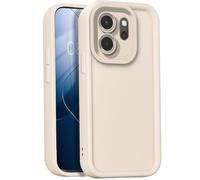 GOGME Funda para OPPO Reno 14F 5G/4G | Reno 14 FS 5G/4G, Funda Protectora Completa de Silicona TPU Suave, Carcasa Antipolvo Prueba de Choques - Blanco
