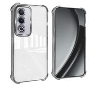 GOGME Funda para Realme GT8 Pro Esquinas Reforzadas con Protector Cámara Carcasa/TPU Anti - Arañazos Antigolpes Suave Clara Design - Plata