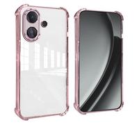 GOGME Funda para Vivo V60 Lite 5G Esquinas Reforzadas con Protector Cámara Carcasa/TPU Anti - Arañazos Antigolpes Suave Clara Design - Rojo