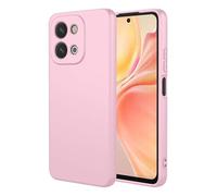 GOGME Funda para Vivo X300 Pro Capa con Forro de Microfibra Antiarañazos Líquida Silicona Carcasa Antigolpes Protector Móvil Case Cover, Rosa
